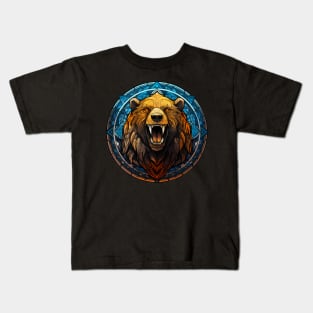 Mighty Roar - Wild Bear Kids T-Shirt